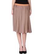 Alysi Knee Length Skirt - Lyst