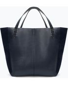 Zara Soft Shopper Bag - Lyst