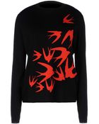 Mcq Alexander Mcqueen Long Sleeve Sweater - Lyst