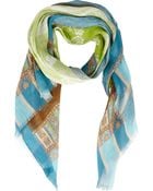 Kiton Paisley-Print Scarf - Lyst