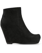 Rick Owens Wedge Boots - Lyst