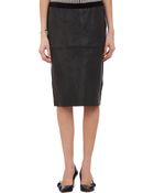 Isabel Marant Stretch-Leather Pencil Skirt - Lyst