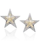 Eddie Borgo Two Tone 2 Piece Star Stud Earrings - Lyst