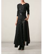 Junya Watanabe Patchwork Skirt - Lyst