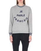 Être Cécile Cotton Slogan Sweatshirt - Lyst