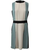 Lanvin Colorblock Dress - Lyst