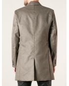 Diesel Single Breasted Coat - Lyst