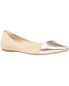 Steven By Steve Madden Ellla Leather Flats - Lyst