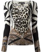 Etro Leopard Print Top - Lyst