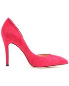 Charlotte Olympia The Lady Is A Vamp Suede Pumps - Lyst
