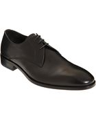 Barneys New York Plain Toe Blucher - Lyst