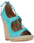 Aquazzura Christy Wedge Espadrilles - Lyst