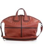Givenchy Nightingale Top-handled Leather Satchel - Lyst