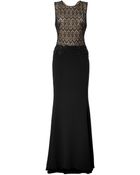 Zuhair Murad Lace/Crepe Evening Gown - Lyst