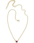 T Tahari Gold-Tone Small Pendant Necklace - Lyst