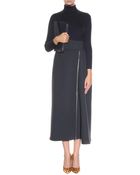 Carven Wool Skirt - Lyst