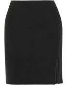 T By Alexander Wang Tech-Jersey Mini Skirt - Lyst