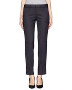 Tory Burch 'Vania' Skinny Crop Pants - Lyst