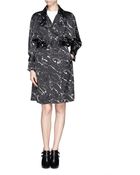 Mo&co. Edition 10 Marble Print Trench Coat - Lyst