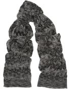 Missoni Metallic Chevron-Knit Scarf - Lyst