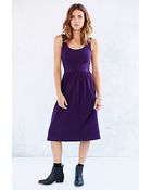 Kimchi Blue Knit Scoop-Back Waisted Midi Dress - Lyst