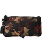 Coach Floral Embossed Zip Wallet Popup - Lyst