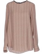 Stefanel Blouse - Lyst