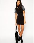 Asos Dress With Cut Out Detail - Lyst