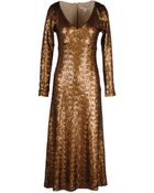 Marc Jacobs Long Dress - Lyst