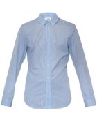 Maison Martin Margiela Striped Cotton Shirt - Lyst