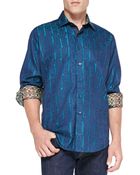 Robert Graham Marquies Jacquard Sport Shirt - Lyst