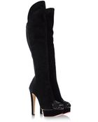 Charlotte Olympia Over The Knee Boots - Lyst