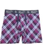 Original Penguin Range Plaid Boxer Briefs - Lyst
