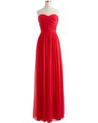 J.Crew Arabelle Long Dress In Silk Chiffon - Lyst