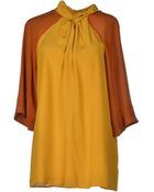 Class Roberto Cavalli Blouse - Lyst