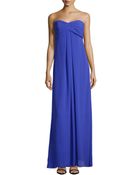 Nicole Miller Water Wash Georgette Gown - Lyst