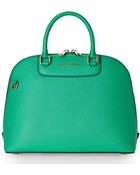 Century 21 Dolce&Gabbana Green Stamped Dome Satchel - Lyst