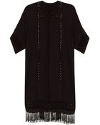Etoile Isabel Marant Enery Dress With Tassle Detail - Lyst