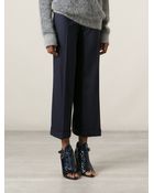 Tory Burch Flat Front Culottes - Lyst