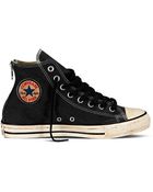Converse Vintage Washed Twill Hi Top Sneakers - Lyst