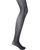 Forever 21 Dotted Floral Tights - Lyst
