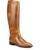 Stuart Weitzman Equine Leather Knee-High Boots - Lyst
