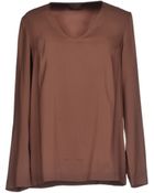 Brunello Cucinelli Blouse - Lyst