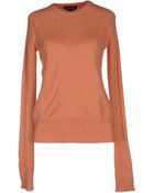 Rochas Long Sleeve Sweater - Lyst