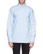 Helmut Lang Tech Poplin Minimalist Shirt - Lyst