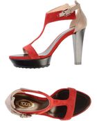 Tod's Sandals - Lyst