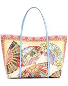 Dolce & Gabbana Leather Shopper - Lyst