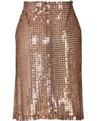 Marios Schwab Sequined Pencil Skirt - Lyst