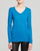 C By Bloomingdale's V Neck Cashmere Sweater - Lyst