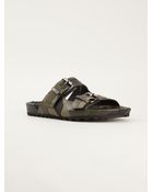 Valentino Camouflage Sandal - Lyst